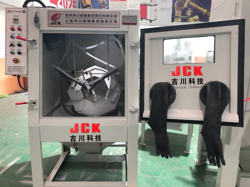 JCK-1010D正面滾筒式噴砂機